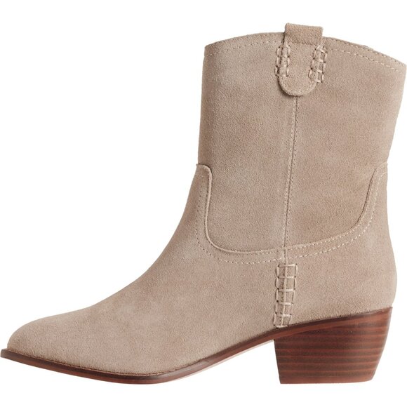 NEW MIA Lauryn Western Boots - Suede in stone For Women 725 5s3 - Picture 4 of 6